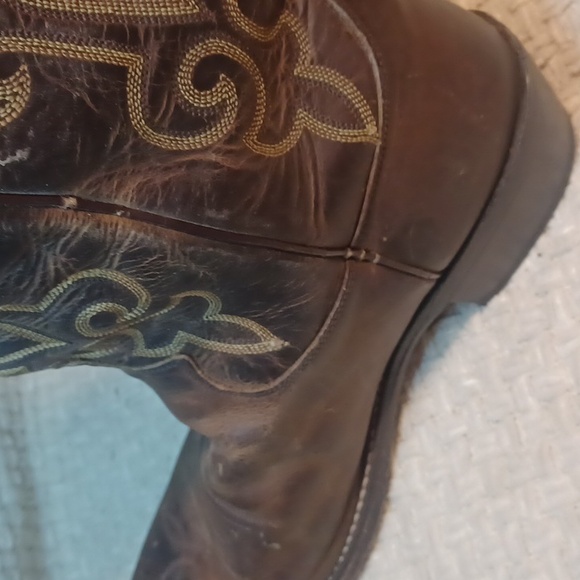 Mens Justin Cowboy Boots - Picture 7 of 8